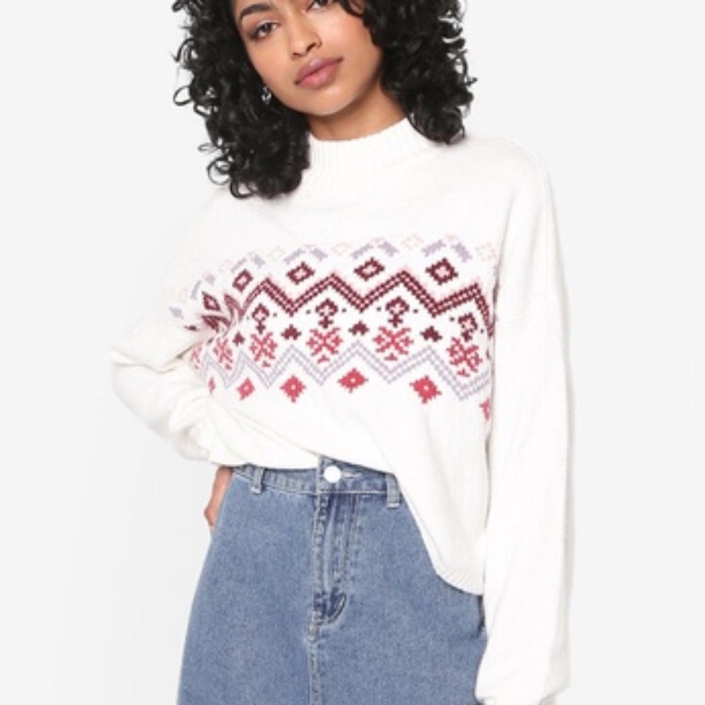 Hollister Cozy Mockneck Sweater